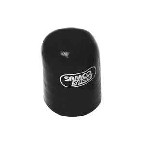 Samco Silikon Blindkappe, schwarz - 8 mm Bohrung (verstärkt / Kühlmittel / Luft) - Bild 1 von 2