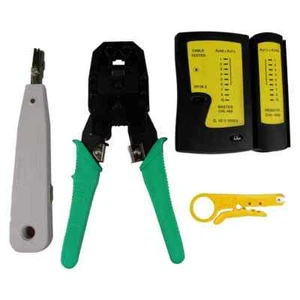 Kit de herramientas de cable de datos de red - CAT5 CAT6 RJ45 y RJ11 - Imagen 1 de 5