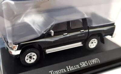 Altaya 1/43 - Toyota Hilux SR5 1997 Black Blister Packed Diecast Model Car - Photo 1/3