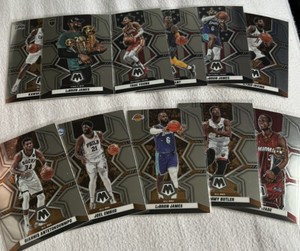 2021-22 NBA Mosaic Base, Inserts YOU PICK/CHOOSE! Stars LEBRON, Giannis, Curry..