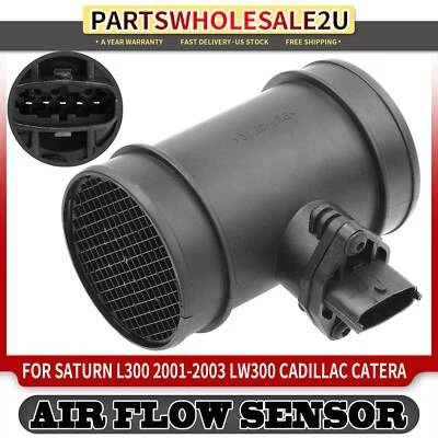 Sensor MAF de flujo de masa de aire para Cadillac Catera 1999-2001 Saturn LS2 LW2 2000 3,0 L Foto 1 de 4