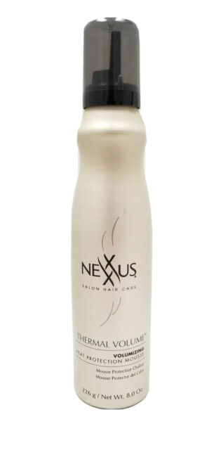  Nexxus Thermal Volume Heat Protection Unisex Mousse, 8 Ounce :  Beauty & Personal Care