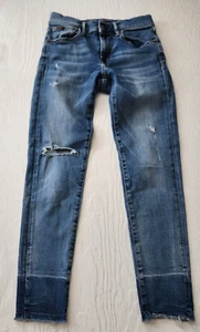 Polo Ralph Lauren The Tompkins Skinny Jeans Women's size 26 Distressed (E3) - Picture 1 of 16