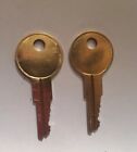 2 Replacement Office Furniture Keys for Codes DF1 to DF61 Key
