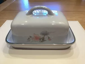 DENBY ENCORE LIDDED BUTTER DISH STONEWARE TABLEWARE - Picture 1 of 12