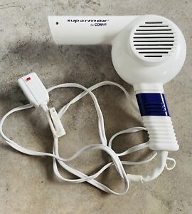 Vintage Supermax By Conair 2-Speed Electric Hot Air Hair Blow Dryer - Used