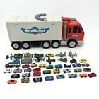 Micro Machines Vintage Galoob 1998 Otto’s Truck Bundle with 40+ Cars Planes Tank