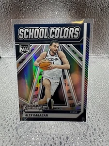 Alex Karaban 2024-25 Panini NIL UConn School Colors Insert Logo Foil #4 - Bild 1 von 2