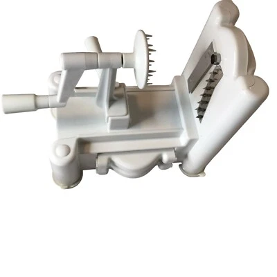 Espiralizador, Blanco, Plástico, con Múltiples Hojas, Diferentes Cortes; Paderno World Foto 1 de 4