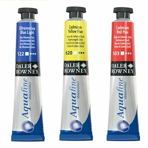 Daler Rowney Aquafine Watercolour 8ml Tubes - Picture 1 of 50