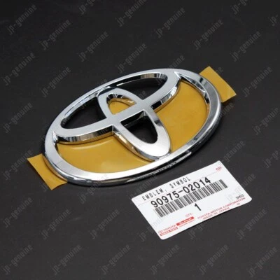 Insignia de adorno emblema cromado delantero OEM genuino Toyota Highlander 2001-2003 Foto 1 de 4