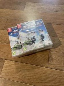 NEUF NEW lot de 15 snow moto racing freedom course nintendo switch lite oled UK - Picture 1 of 3