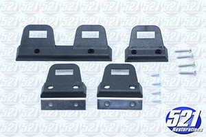 Seat Belt Clip Set Bucket Fit 68 69 Coronet SuperBee RoadRunner Dart Charger GTX - Picture 1 of 1