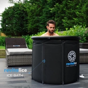Revitalice 500L Ice Bath Bucket, Cold Water Therapy, Portable Ice Plunge Pool ❄️ - Picture 1 of 20