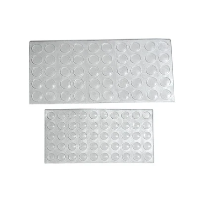 Türpuffer Elastikpuffer Schrankpuffer selbstklebend 50Stk DS02-10 - Bild 1 von 2