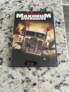 DVD,VERY RARE-MAXIMUM OVERDRIVE,FREE SHIP - Picture 1 of 2