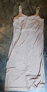 Vintage braunes Kleid lang Größe 16 - Bild 1 von 6