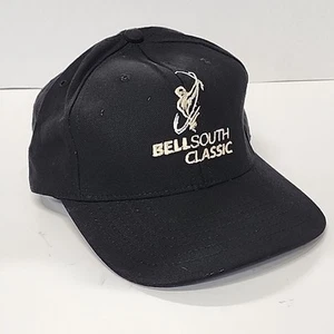 NEW Vintage Bellsouth Classic Golf Tournament Hat Bell South Cap Black - Picture 1 of 7