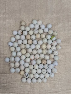 100 gebrauchte Golfbälle, verschiedene Marken/Qualität Titleist Callaway TaylorMade Posten - Bild 1 von 2