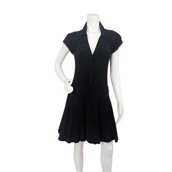 Vestido Camisa Vintage XOXO Mujer Talla M Cintura Caída Patinador Retro Pin Up Rockabilly Foto 1 de 4