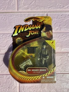 Indiana Jones Last Crusade Dr Henry Jones Hasbro 2008 3,75" Figura Sellada Nueva - Imagen 1 de 2