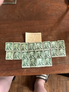 Lot Of 20 Rare 1c George Washington Stamps - Picture 1 of 4