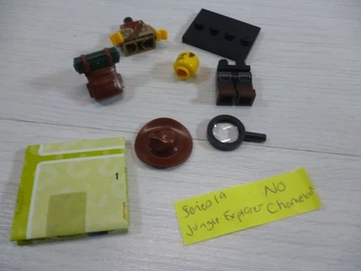 NEW LEGO JUNGLE EXPLORER figure LEGO MINIFIGURE SERIES 19 71025 - Image 1 of 2