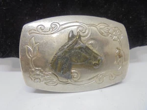 Horse Head Belt Buckle Made in USA - Picture 1 of 6
