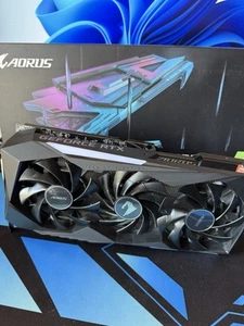 NVIDIA AORUS GeForce RTX 3070 MASTER 8G GIGABYTE Con Display - Foto 1 di 5