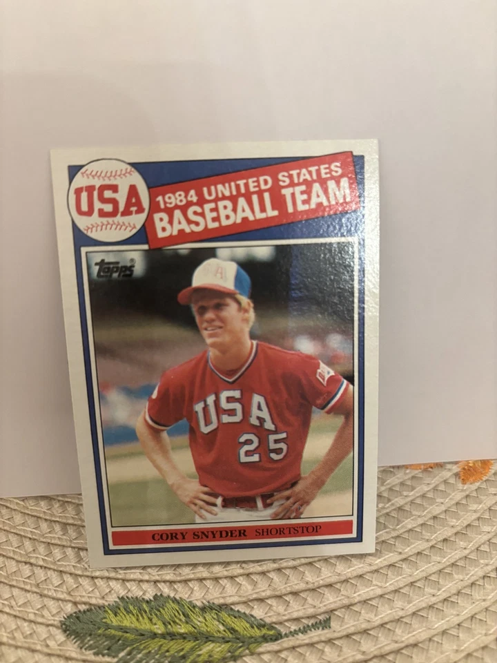 Topps 403 1985 EE. UU. Cory Snyder Foto 1 de 2