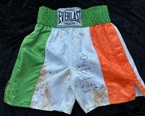 🤪🥊 Irlandés Bernard Dunne 🇮🇪 Campeón de la AMB Lucha Usado/Usado Boxeo Automático. Baúles!!️ - Imagen 1 de 9