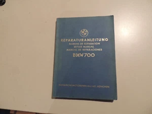 BMW 700 Werkstatthandbuch shop repair manual de taller manuel d`atelier 11.1961 - Bild 1 von 9