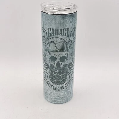 Taza de viaje Hogg Outfitters 20 oz mecánico de garaje de servicio tarifa por hora Foto 1 de 4
