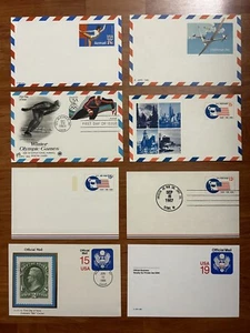 United States Postal Stationary - Postal Cards In Lot #1: 8 Mint NH & Fresh. - Picture 1 of 2