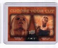 2019 Upper Deck Alien 3 Choose Your Cut Card CYC-11 Ripley's Death (SP) 1:4
