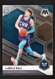 2020-21 Mosaic Base #202 LaMelo Ball - Charlotte Hornets