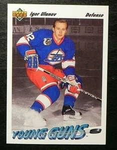 1991-92 91/92 Upper Deck Young Guns #590 Igor Ulanov Winnipeg Jets - Picture 1 of 2