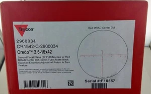 Trijicon Credo Scope 2.5-15x42-In Box - Picture 1 of 6