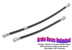 FRONT BRAKE HOSES Cadillac Eldorado, 1967 1968, Front Disc - Picture 1 of 2