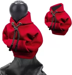 H217 LIKENNY Gear Stick Hoodie Cover Shift knob cover red japan - Bild 1 von 6