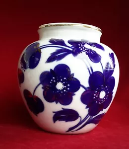 1949 UdSSR Russland LFZ Porzellanvase "Blaue Blumen" Autor A.A. Yachskevitch - Bild 1 von 16