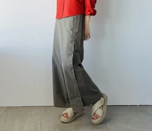 UNIQLO : C Side Snap Pants Wide Straight Olive Women 2025 S/S NWT - Picture 1 of 3