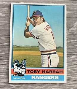 1976 Topps Toby Harrah Error Card Template Blank Back - Bild 1 von 3