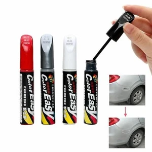 Car Color Fix Pen Auto Paint Repair Brush DIY Touch Up Scratch Remover 4 Colors - Picture 1 of 26