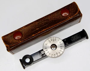 Leica Large Wheel Black & Nickel FOFER Nagel Rangefinder  #1 - Picture 1 of 23