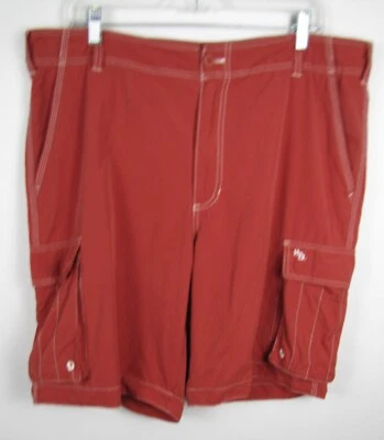 Harley Davidson Men's Size 38W 11L Red Cargo Shorts - Image 1 of 3