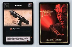 Blaster #119 Young Jedi Menace Of Darth Maul 1999 DS Common CCG Card - Picture 1 of 1