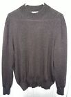 Gran Sasso For Boyd’s 100% Virgin Wool Sweater Jumper Brown Made In Italy Mens L