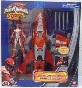 Power Rangers Operation Overdrive Max Vehicle Set Red Ranger Bandai MISB - Picture 1 of 2