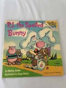 P.J. the SPOILED BUNNY Marilyn Sadler Paperback 1986 - Bild 1 von 2